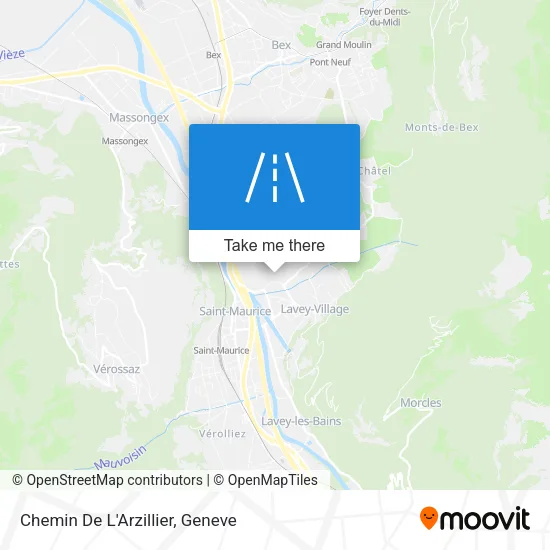 Chemin De L'Arzillier plan