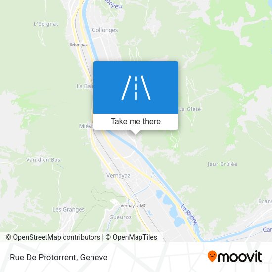 Rue De Protorrent map