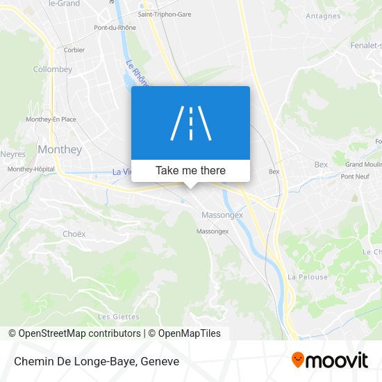 Chemin De Longe-Baye map