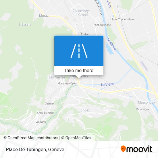Place De Tübingen map