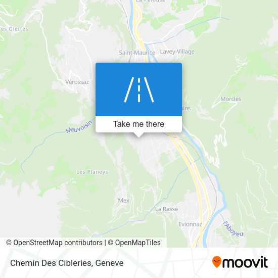 Chemin Des Cibleries map