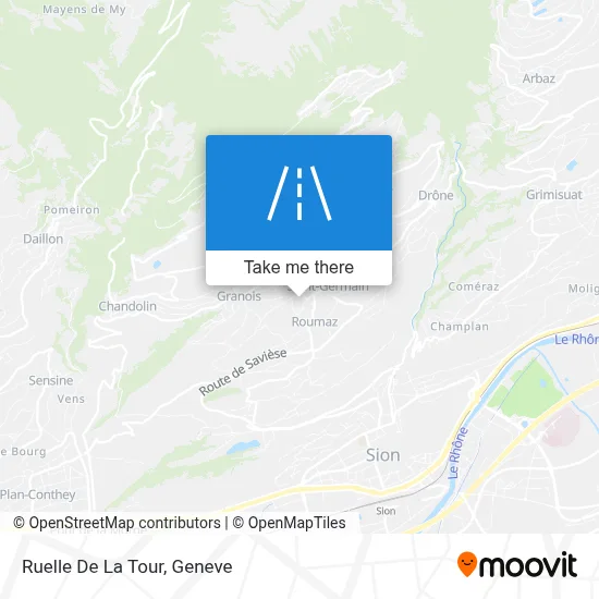 Ruelle De La Tour map