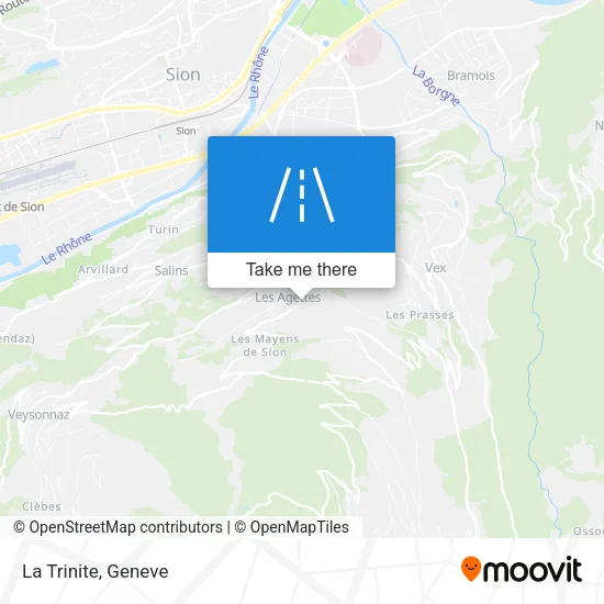 La Trinite map