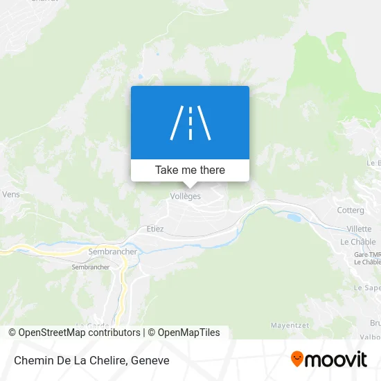 Chemin De La Chelire map