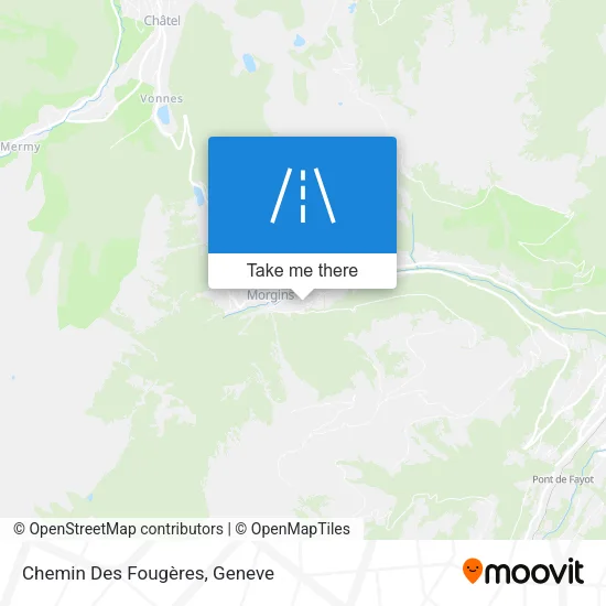 Chemin Des Fougères map