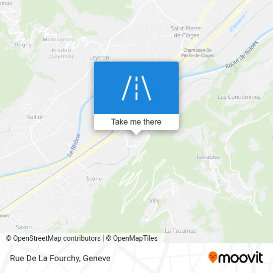 Rue De La Fourchy map