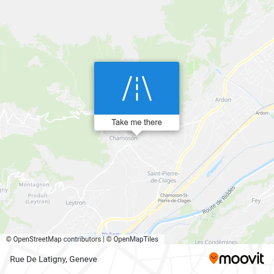 Rue De Latigny map