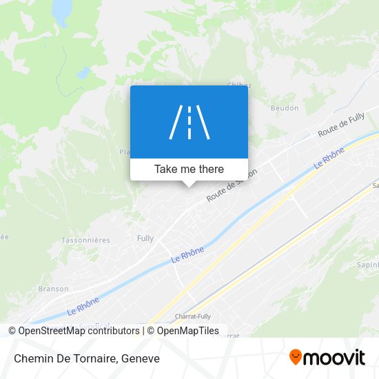 Chemin De Tornaire map