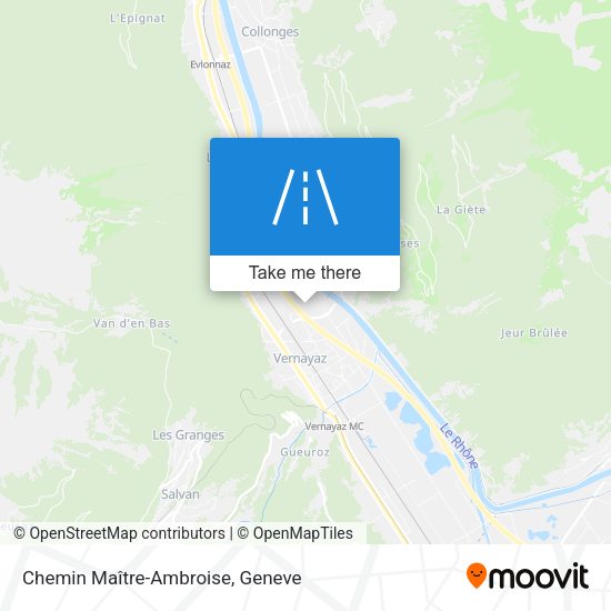 Chemin Maître-Ambroise map