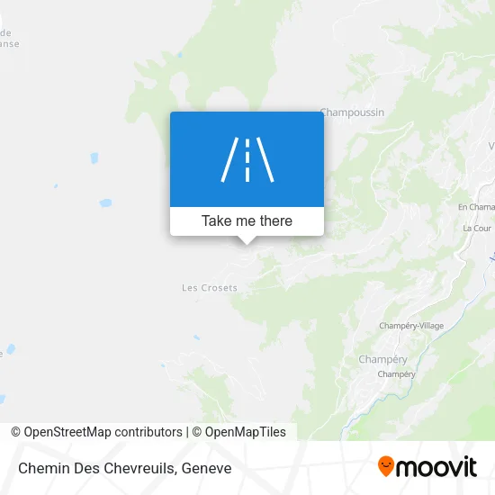 Chemin Des Chevreuils map