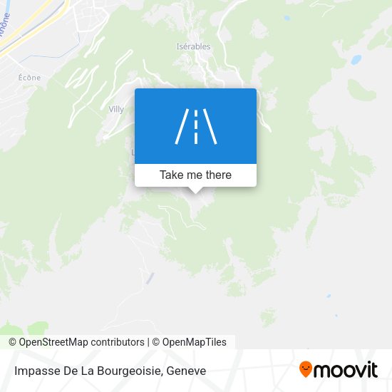 Impasse De La Bourgeoisie map