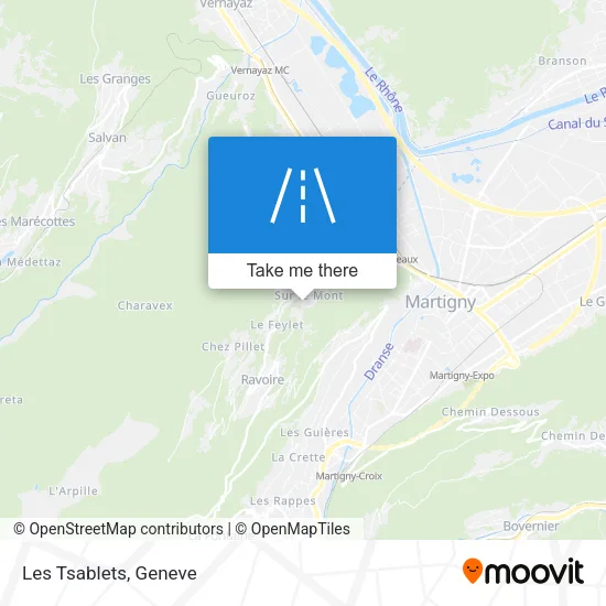 Les Tsablets map