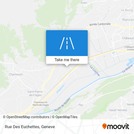 Rue Des Euchettes map