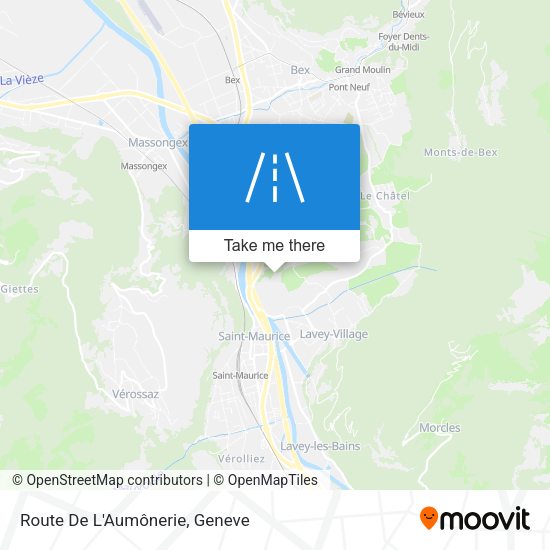 Route De L'Aumônerie map