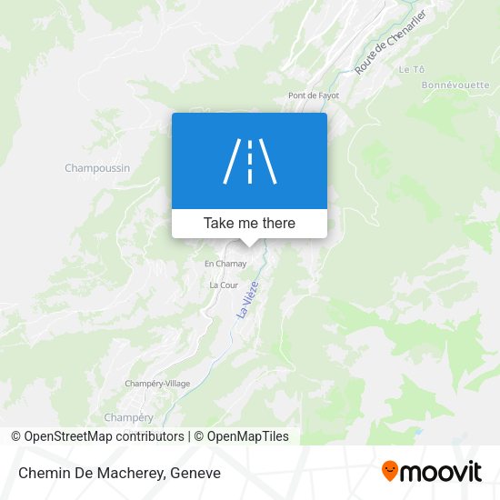 Chemin De Macherey map