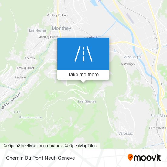Chemin Du Pont-Neuf map
