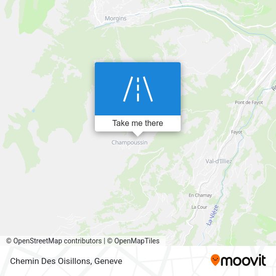 Chemin Des Oisillons map