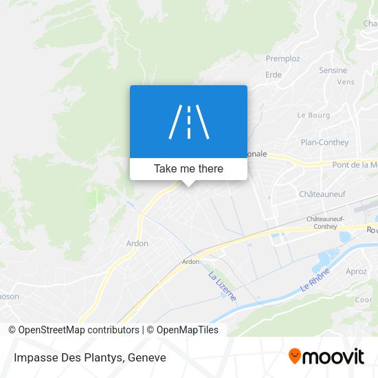 Impasse Des Plantys map