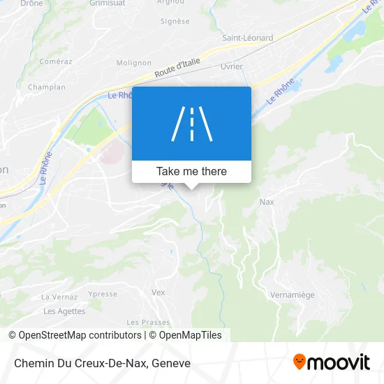 Chemin Du Creux-De-Nax map