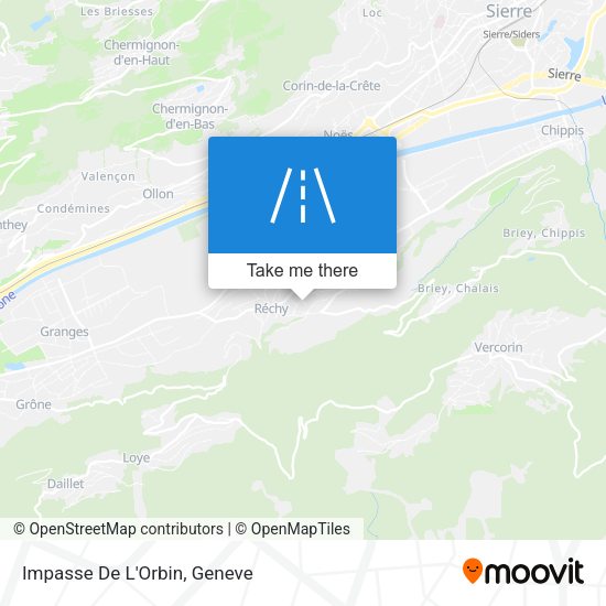 Impasse De L'Orbin map