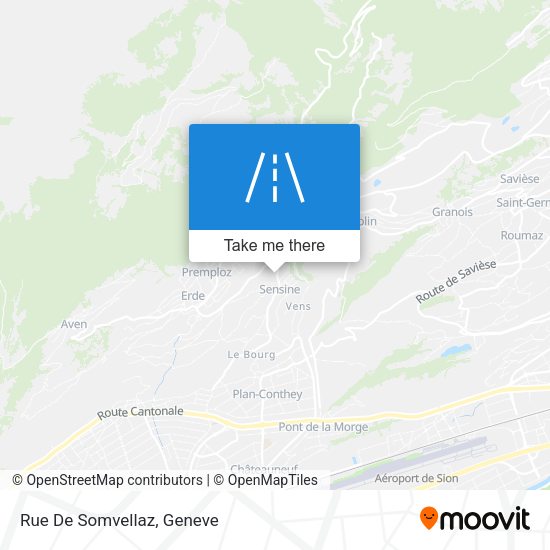 Rue De Somvellaz map