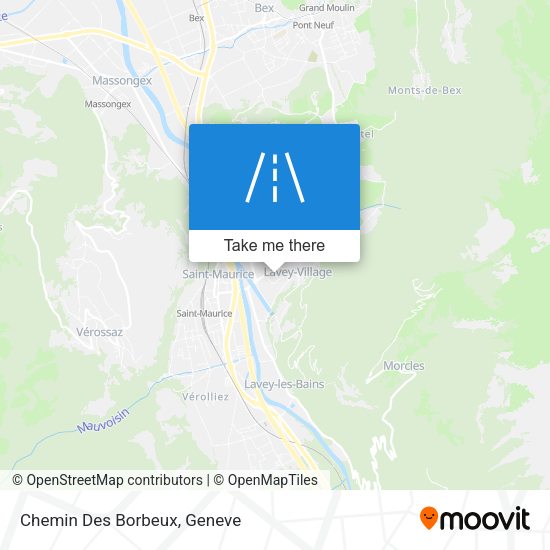 Chemin Des Borbeux map