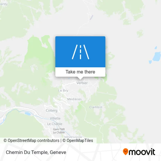 Chemin Du Temple map