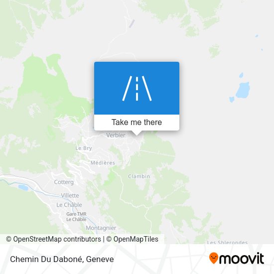 Chemin Du Daboné map