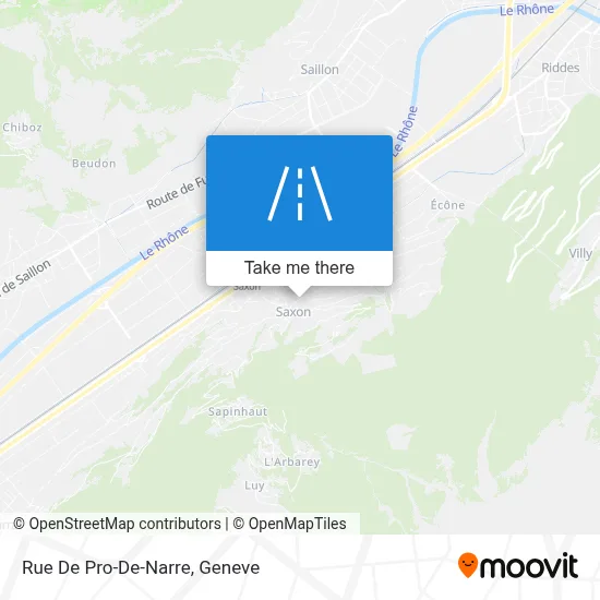 Rue De Pro-De-Narre map