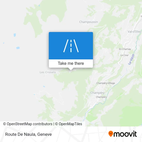 Route De Naula plan