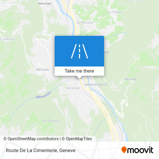 Route De La Cimenterie map