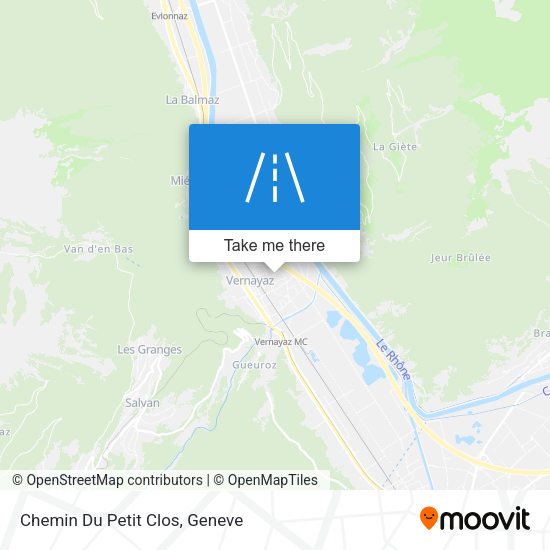 Chemin Du Petit Clos map