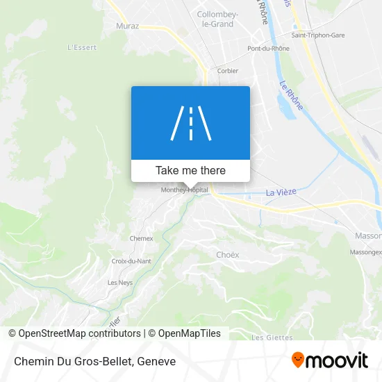 Chemin Du Gros-Bellet map