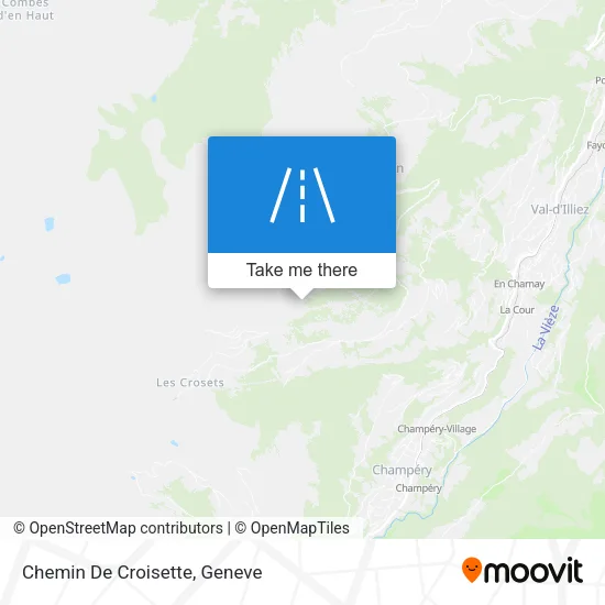 Chemin De Croisette map