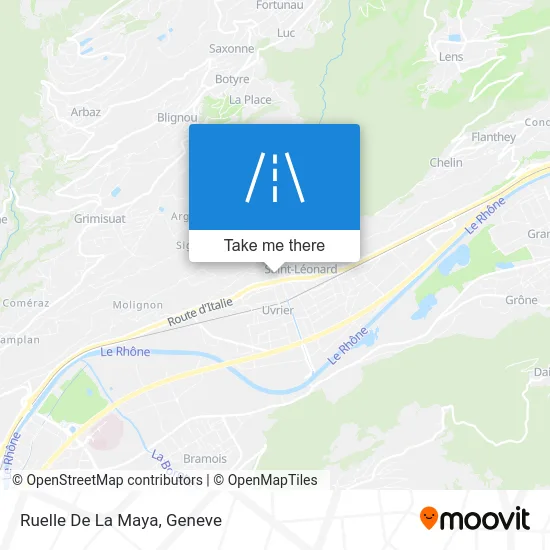 Ruelle De La Maya map