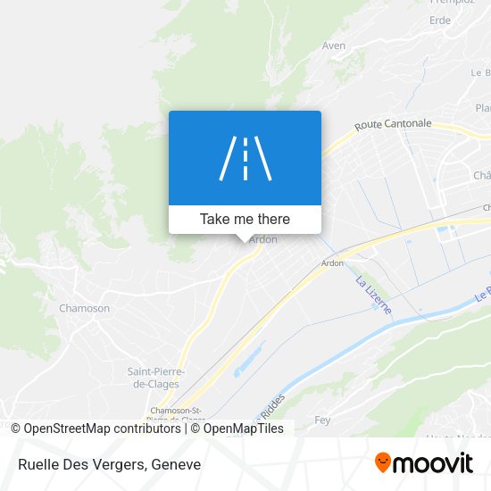Ruelle Des Vergers map