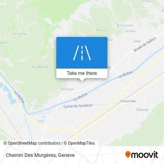 Chemin Des Murgères map