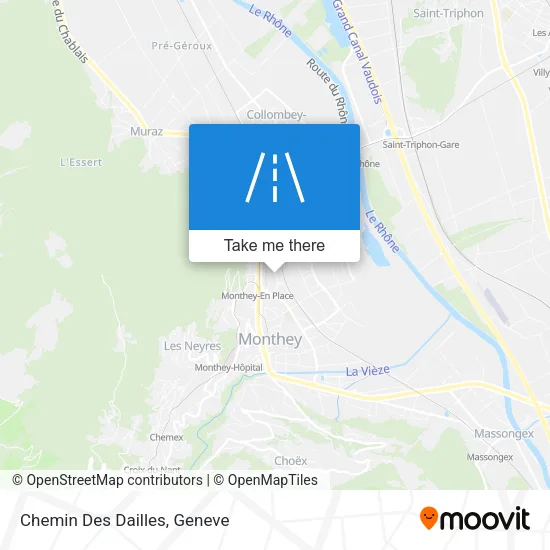 Chemin Des Dailles map