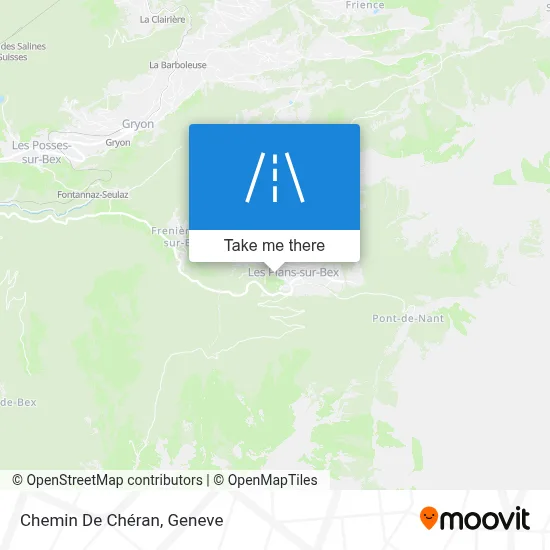 Chemin De Chéran map