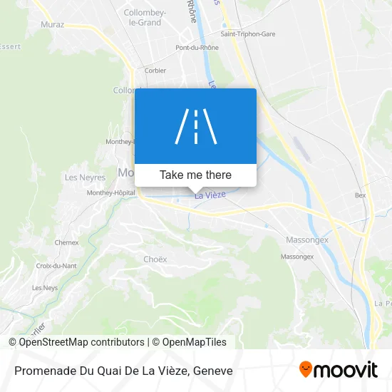 Promenade Du Quai De La Vièze map