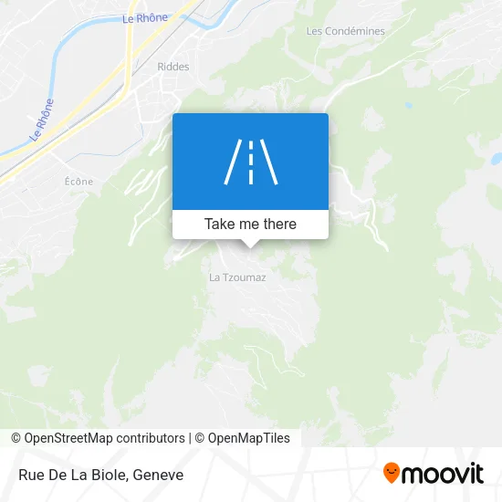 Rue De La Biole map