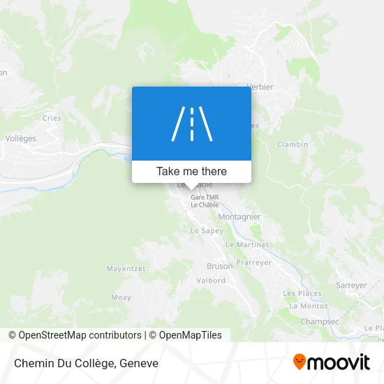 Chemin Du Collège map
