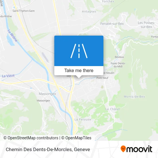 Chemin Des Dents-De-Morcles plan