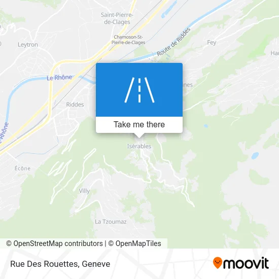 Rue Des Rouettes map