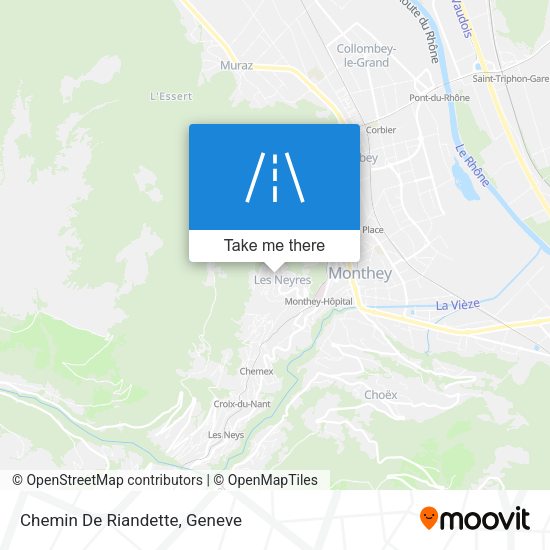 Chemin De Riandette map