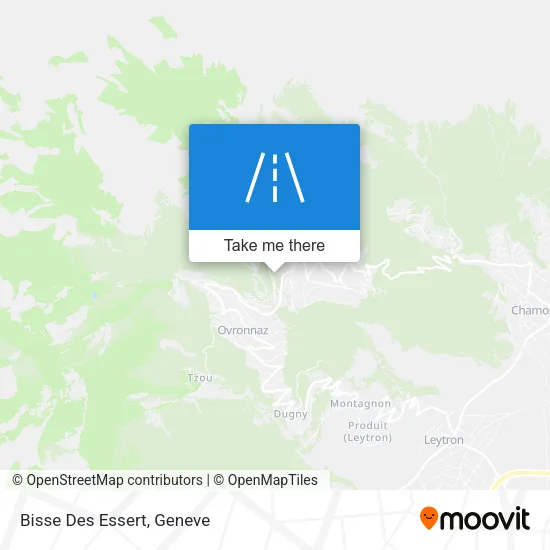 Bisse Des Essert map