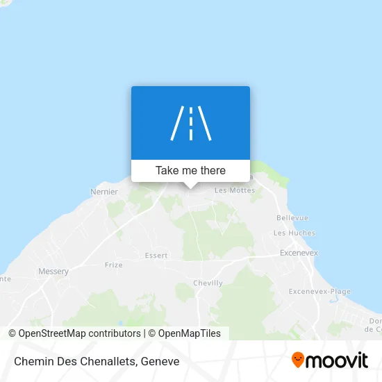 Chemin Des Chenallets plan