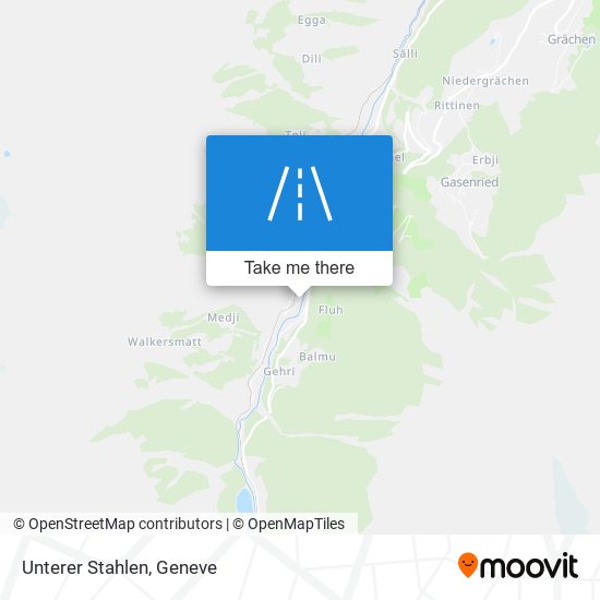 Unterer Stahlen map