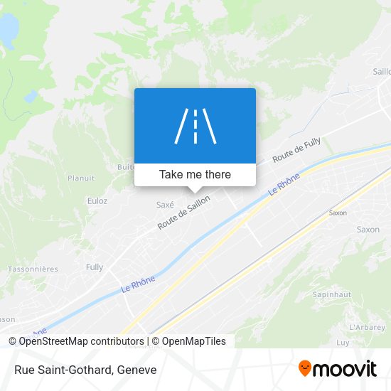 Rue Saint-Gothard map