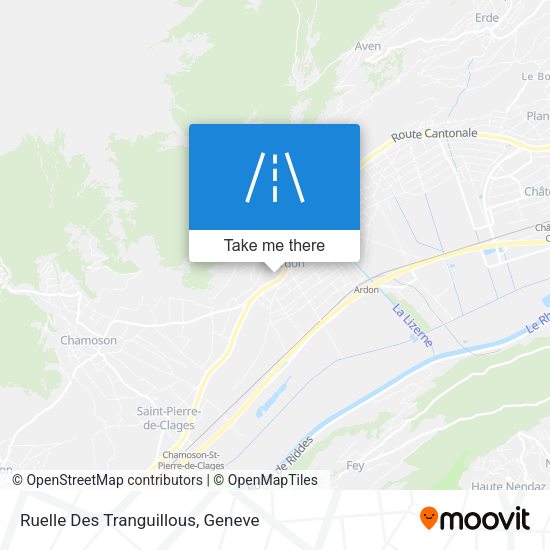 Ruelle Des Tranguillous map
